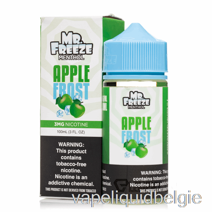 Vape België Apple Frost - Mrfreeze - 100ml 6mg